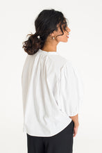 Load image into Gallery viewer, Bell sleeves blouse | white