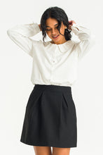 Load image into Gallery viewer, Giselle Collar Blouse | White