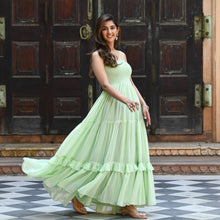 Load image into Gallery viewer, Chiffon dress | Mint