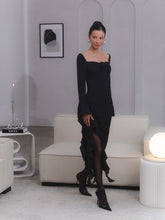 Load image into Gallery viewer, Flower ruffle dress
