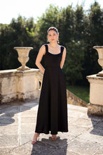 Load image into Gallery viewer, Cezane silk maxi | Black