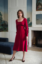 Load image into Gallery viewer, Rouge Silk Dress | Red