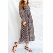 Load image into Gallery viewer, Vintage Inspired Chiffon Dress