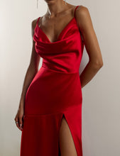 Load image into Gallery viewer, Draped neck maxi
