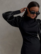 Load image into Gallery viewer, Puff sleeve dress