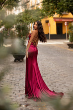 Load image into Gallery viewer, Lusila silk gown