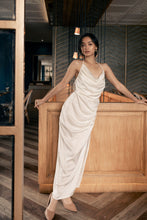 Load image into Gallery viewer, Multiway silk dress | Pearl White