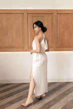 Load image into Gallery viewer, Multiway silk dress | Pearl White