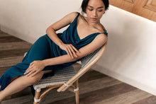 Load image into Gallery viewer, Multiway silk dress | Teal Blue