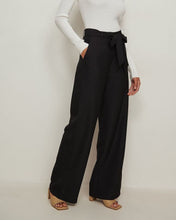 Load image into Gallery viewer, Tie waist flowy trouser