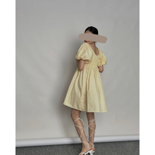 Load image into Gallery viewer, Yellow Mini Dress