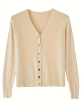 Load image into Gallery viewer, Soft knitted cardigan | Beige
