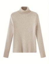 Load image into Gallery viewer, Turtleneck pullover | Beige
