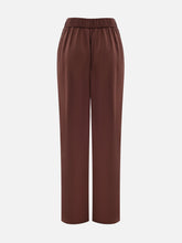 Load image into Gallery viewer, Silk high waisted trousers | Chocolate

