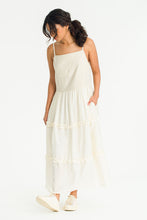 Load image into Gallery viewer, Freesia Tiered cami dress | Ivory
