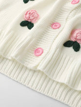 Load image into Gallery viewer, Vintage inspired floral cardigan
