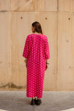 Load image into Gallery viewer, Dil embroidered dress | Pink
