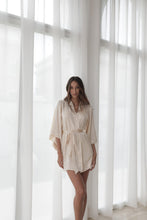 Load image into Gallery viewer, Silk serenity short set | Champagne
