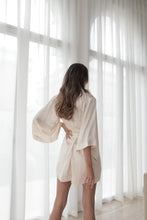 Load image into Gallery viewer, Silk serenity short set | Champagne
