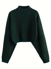 Load image into Gallery viewer, Dark green jumper
