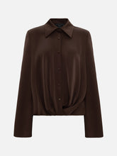 Load image into Gallery viewer, Loose sleeves blouse | Chocolate
