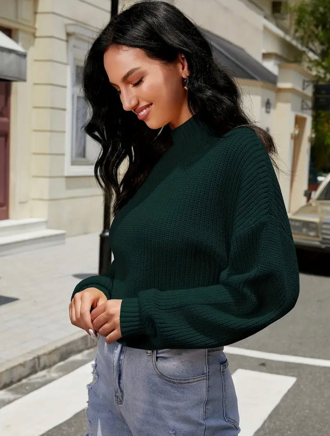 Dark green jumper