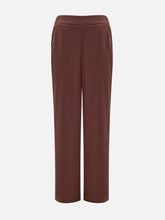 Load image into Gallery viewer, Silk high waisted trousers | Chocolate
