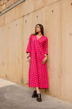 Load image into Gallery viewer, Dil embroidered dress | Pink
