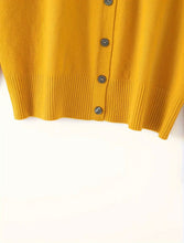 Load image into Gallery viewer, Soft knitted cardigan | Yellow
