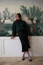 Load image into Gallery viewer, Midi slip skirt | Black
