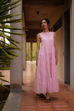 Load image into Gallery viewer, Pink maxi dress
