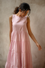 Load image into Gallery viewer, Pink maxi dress
