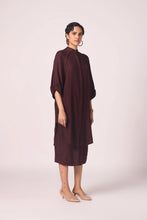 Load image into Gallery viewer, Tunic co-ord set | Wine
