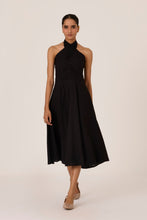 Load image into Gallery viewer, Halter neck cotton dress

