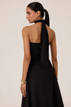 Load image into Gallery viewer, Halter neck cotton dress
