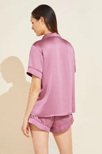 Load image into Gallery viewer, Italian rose short silk pjs
