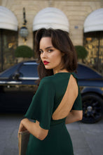 Load image into Gallery viewer, Coralie Evening Dress | Emerald
