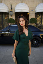 Load image into Gallery viewer, Coralie Evening Dress | Emerald
