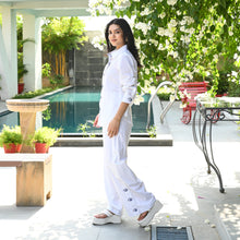 Load image into Gallery viewer, Eye embroidered trousers
