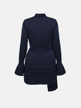 Load image into Gallery viewer, Flowing mini dress | Navy

