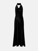 Load image into Gallery viewer, Pearl maxi dress | Black
