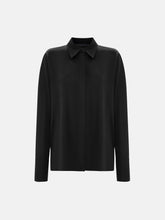 Load image into Gallery viewer, Silk shirt | Black
