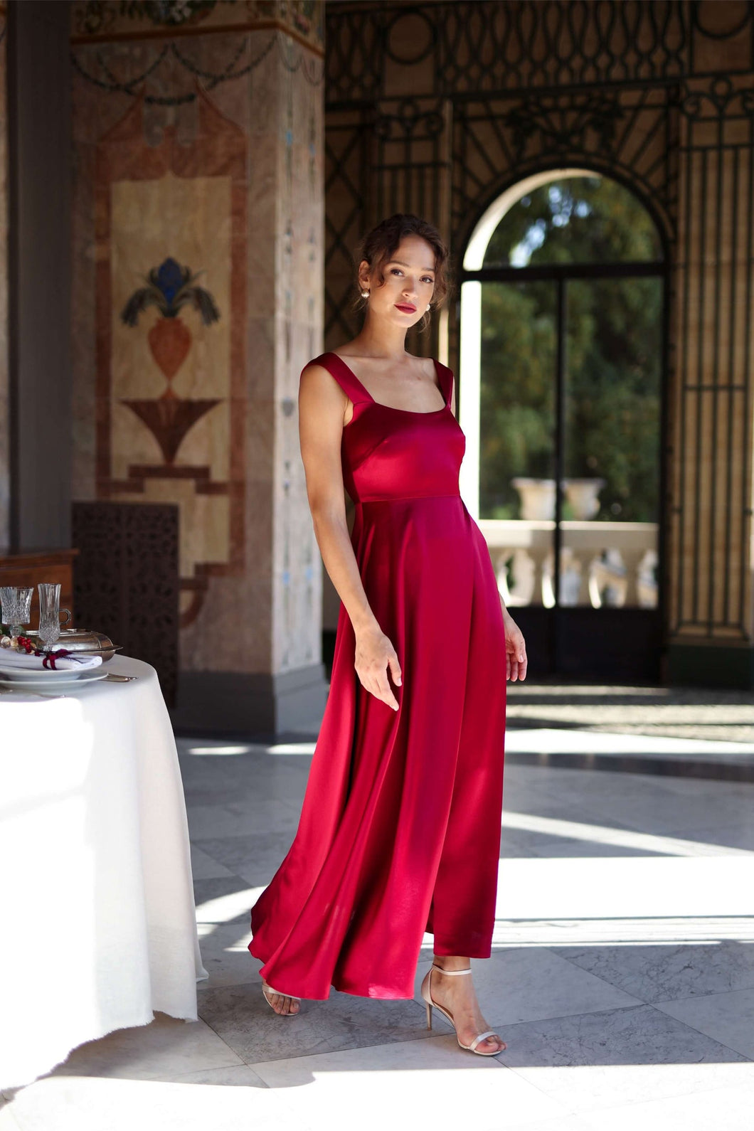 Cezane dress | Red