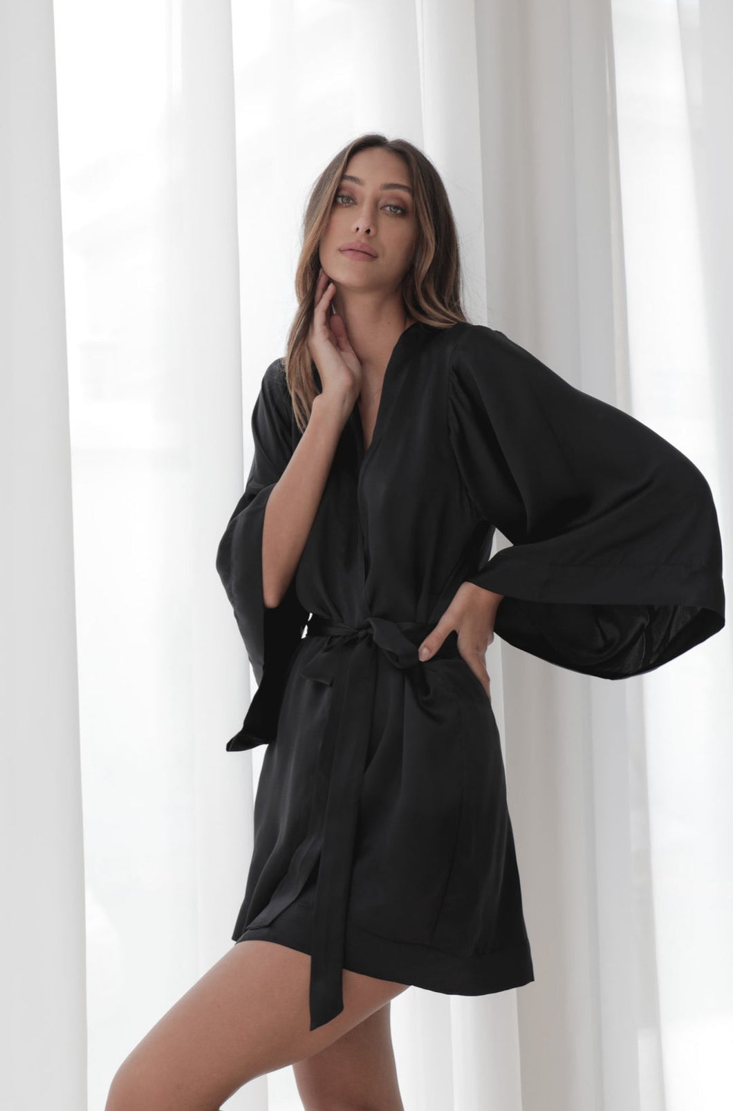 Serenity robe | black