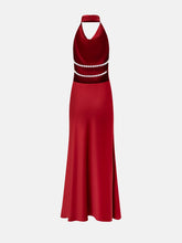 Load image into Gallery viewer, Pearl maxi dress | Red
