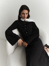 Load image into Gallery viewer, Midi dress with pearls
