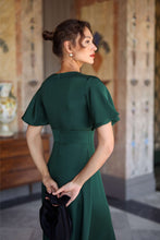 Load image into Gallery viewer, Coralie Evening Dress | Emerald
