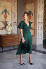 Load image into Gallery viewer, Coralie Evening Dress | Emerald
