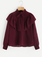 Load image into Gallery viewer, Frilled Vintage Blouse
