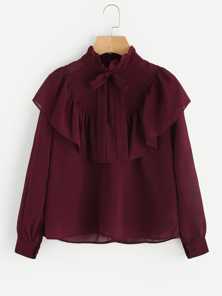 Frilled Vintage Blouse
